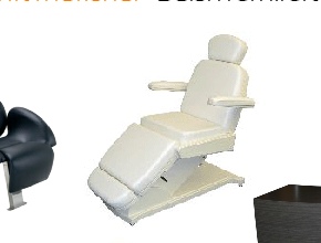 Facial massage chairs and bed