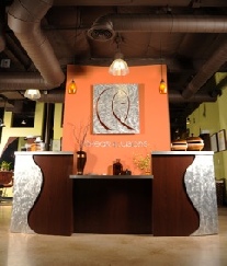 Reception desk "Rose"